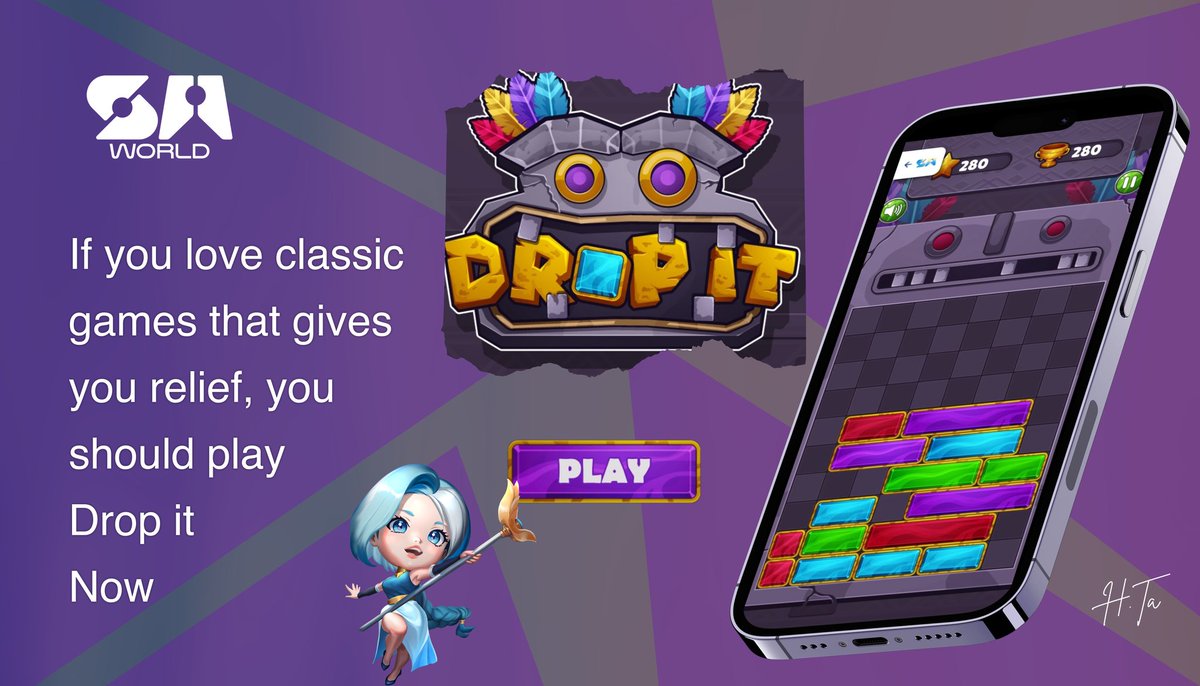 Hassan11269's tweet photo. If you love classic games that gives you relief
Play #Drop_it now
By @SAWorld_io
Try block sliding-jewel blast and remove all the jewels from the screen. Arrange the similar diamonds in a line to get them vanished in the puzzle game.
https://t.co/LF4YcidKeU
#ASG #SAE #SAworld https://t.co/2lg1rTz4JK