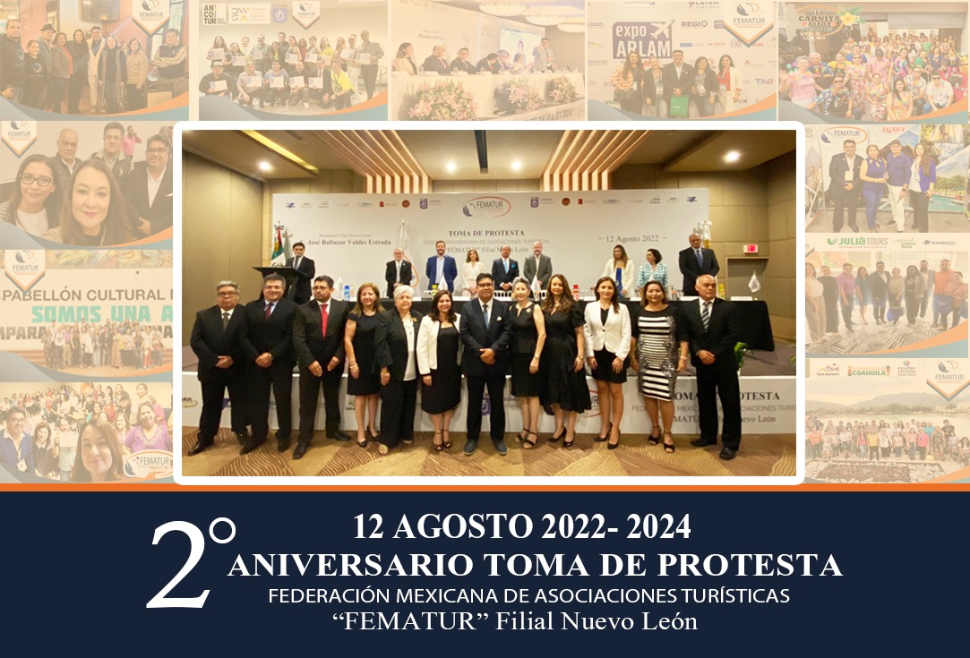 Hoy celebramos con gran emoción el 2do Aniversario de Fematur Filial NL.
Han sido 2 años de trabajo arduo, desafíos superados y  logros obtenidos gracias al esfuerzo y dedicación.
Gracias a su apoyo hemos llegado hasta aquí y estamos ansiosos por seguir creciendo.