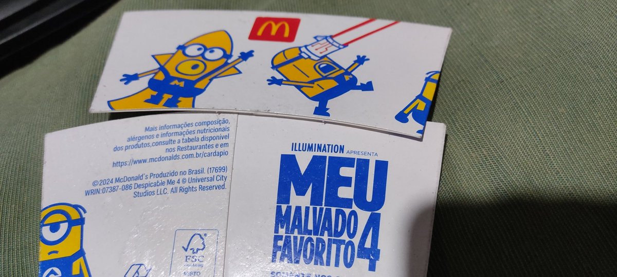 gersc's tweet image. O @McDonalds @McDonalds_BR  poxa poderia ter deixado o lanche em frente de casa tbm não só esse pedacinho desse negócio do meu malvado favorito 4b