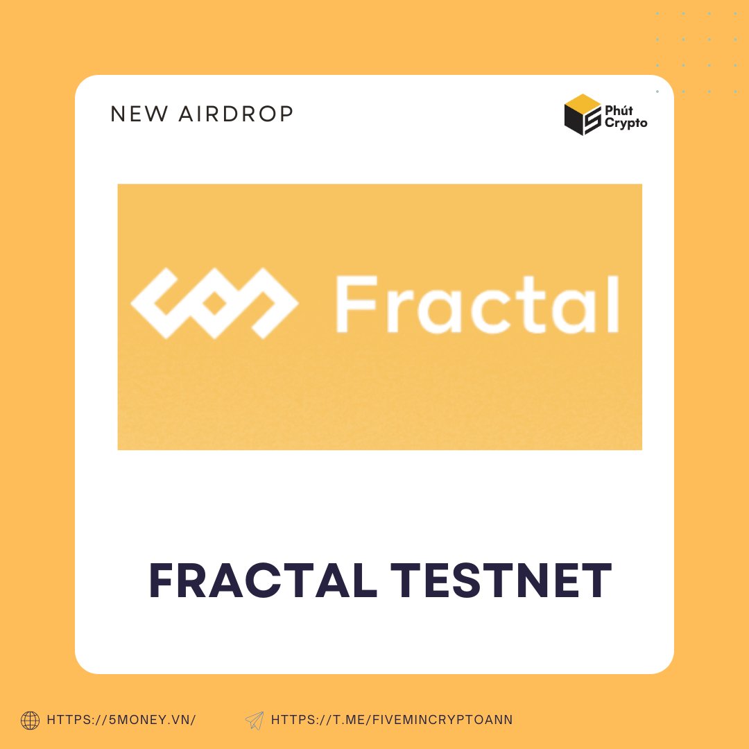 5phutcrypto_'s tweet photo. Hướng dẫn tham gia Testnet Fractal Bitcoin để có hội nhận airdrop khủng - kèo miễn phí #5PC #Fractal 

team đứng sau khá giàu nên kèo này ad nghĩ rất tiềm năng, ae nào bận có thể bookmark lại làm sau nhé 

❄️Fractal Bitcoin là dự án mở rộng hệ sinh thái Bitcoin và được sự hỗ trợ phát triển từ team Unisat.

❄️Fractal Bitcoin hiện vừa mở testnet và cho chạy node, ae tranh thủ tham gia kiếm cơ hội nhận airdrop nhé

Hướng dẫn chi tiết cách tham gia testnet

1⃣Bước 1: Tải Ví Unisat Extension: https://t.co/8ETbxbFaLd

👇👇