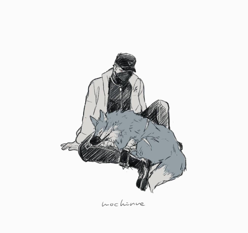 「狼の日」|もちぬ🜸6.35🥛🍋6月MOB0%のイラスト