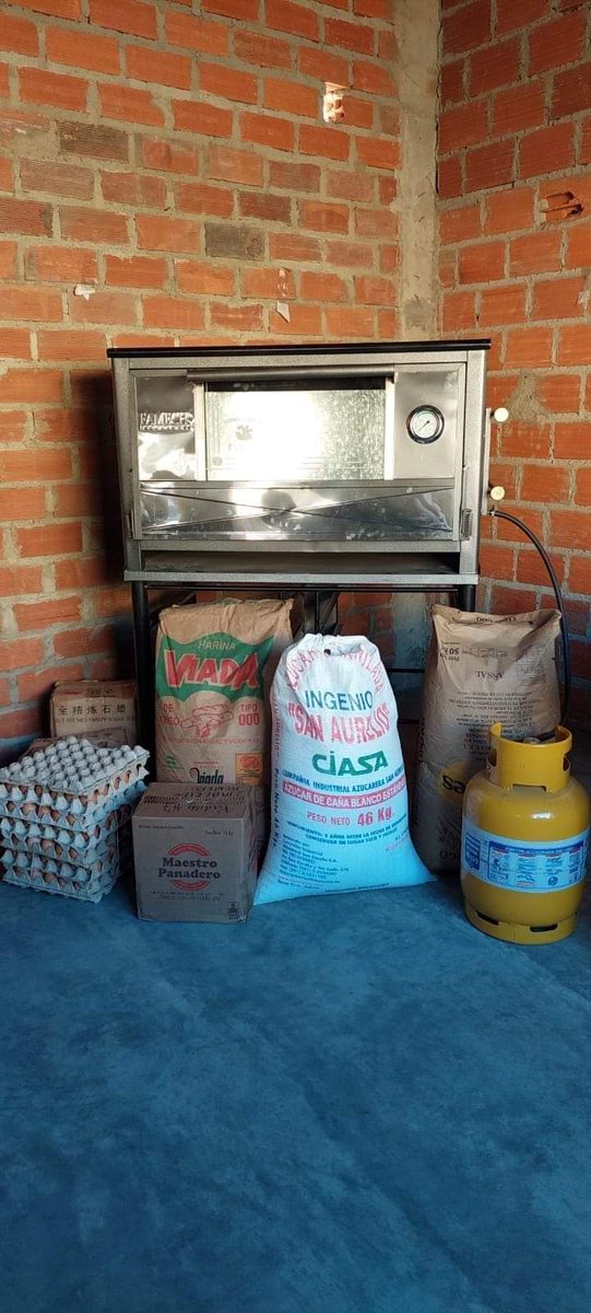 Diputados_Bol's tweet image. La diputada Lidia Limón(MAS-IPSP), realizó la entrega de un horno industrial para los privados de libertad de la carceleta del municipio de #Padilla en el departamento de #Chuquisaca, con la finalidad viabilizar la capacitación y reinserción a la sociedad