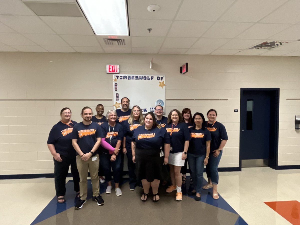 Excited and proud for the upcoming year!  Our 6th grade team crushed it today and brought the energy!  Way to go to all of our <a href="/Shirley_Heim_MS/">Shirley Heim Middle</a> staff for supporting our new 6th graders throughout the day!