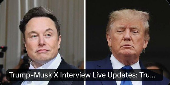 Trump-Musk X Interview Live Updates: Trump Discusses Iron Dome Plans, Says 'Israel Has It'

#Israel #Trump 
Iron Dome 
#Ironman #Gaza 
#Trump