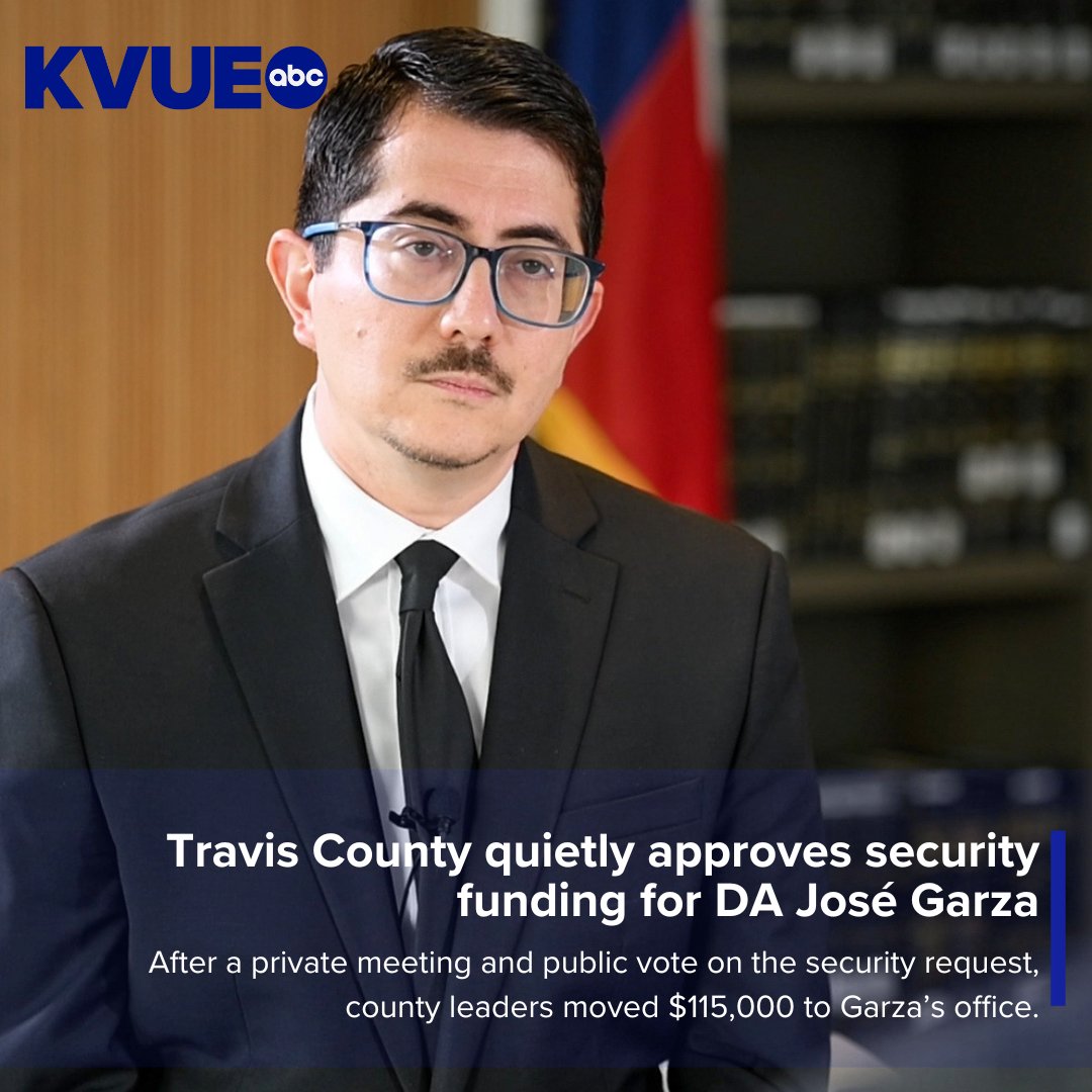 KVUE's tweet photo. The lack of transparency is drawing criticism after Travis County District Attorney José Garza made an urgent request earlier this year: https://t.co/bqB3Dh8lZ1 https://t.co/CnldRuwHXC