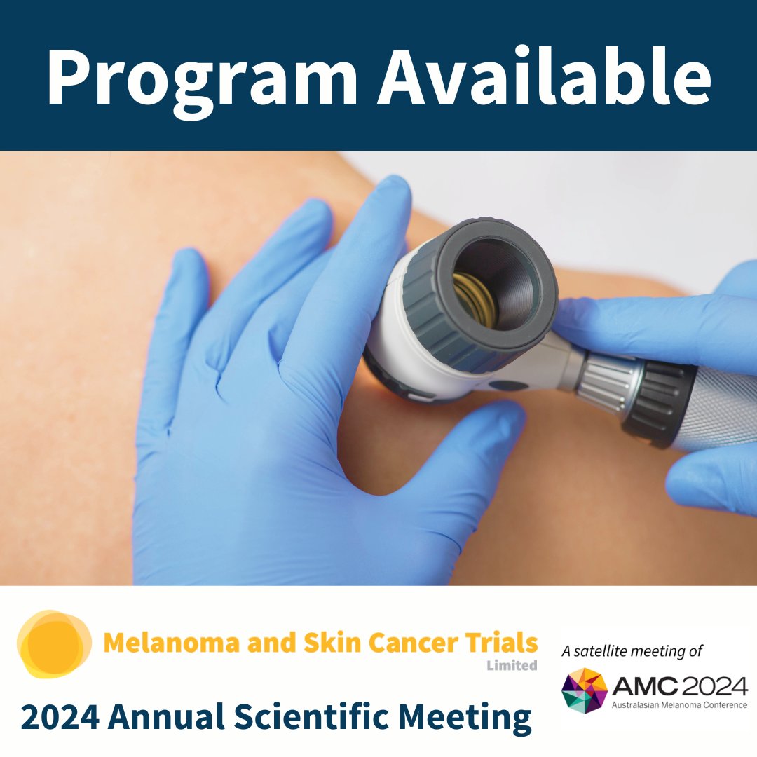 📢 ASM Program available!
✅2 keynote speakers
✅17 melanoma and skin cancer clinical trial experts
✅6 consumers with unique perspectives on clinical trials.
Visit the MASC Trials ASM website for program &amp; speaker info. Register ASAP - seats are limited!
masc.org.au/asm-2024/