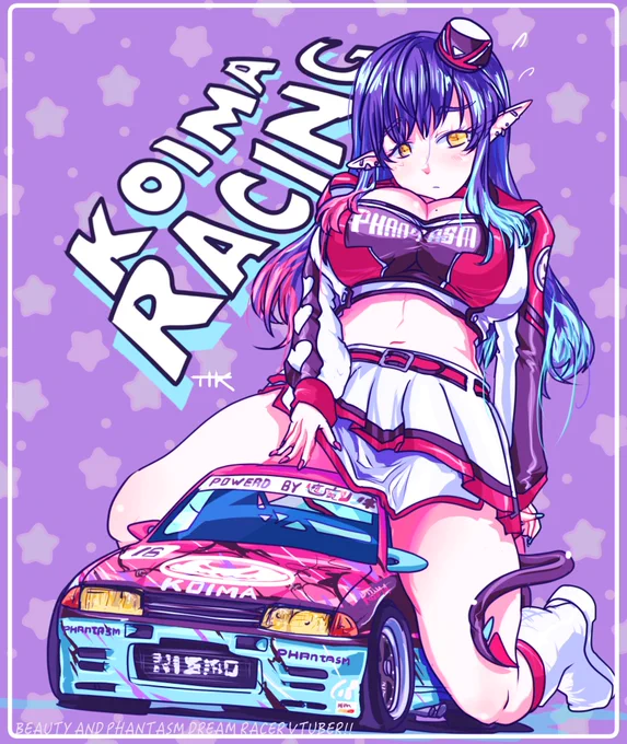 リンネさん過去絵なかなか配信が観る暇ないのが悩み 