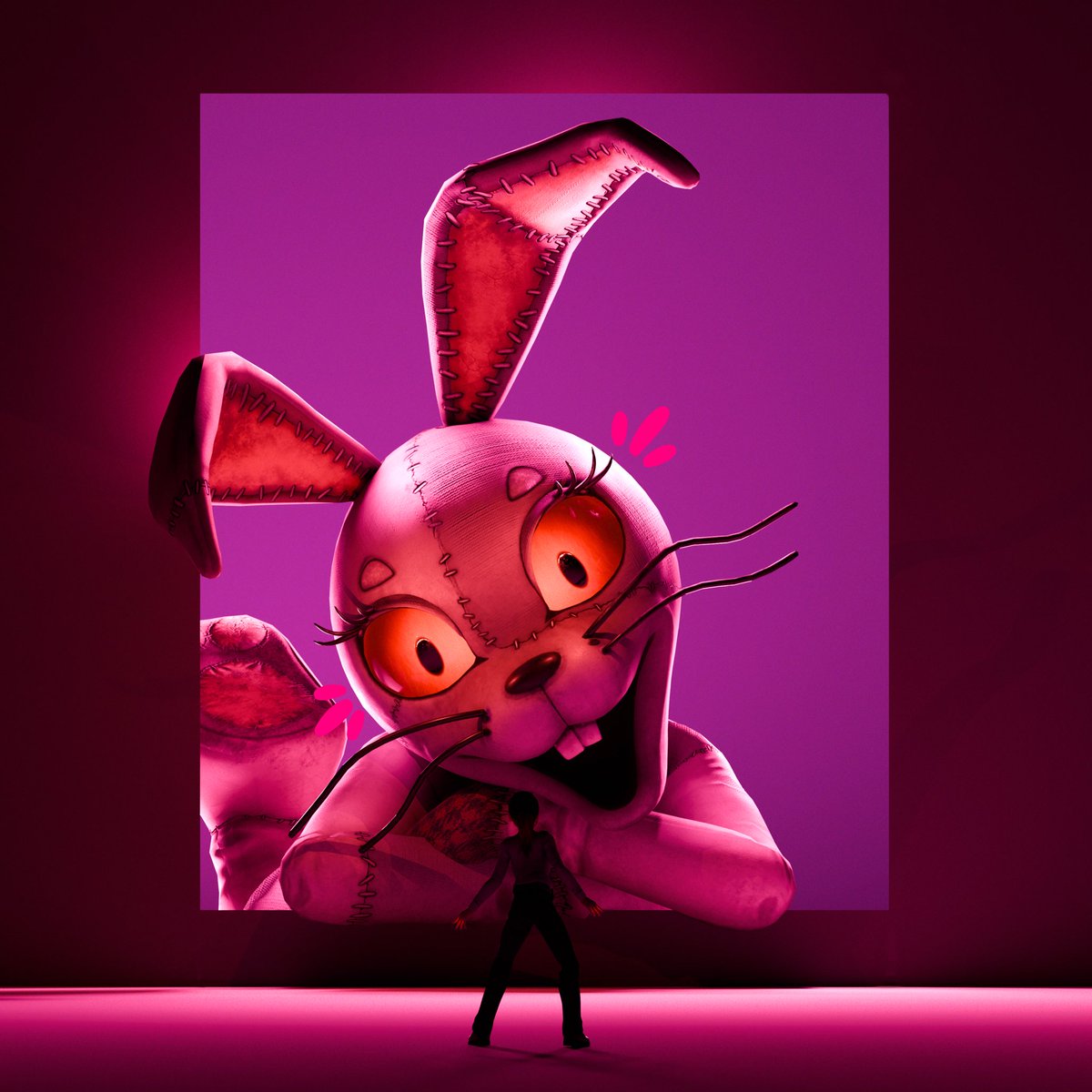 ToyBonnieTwt's tweet photo. VANESSA &amp; VANNY RENDER HOLY MOLY ‼️‼️🔥🔥🔥💥

#Blender #FNAF #fnafsb #FNAF10thAnniversary https://t.co/JraSuKc6G7