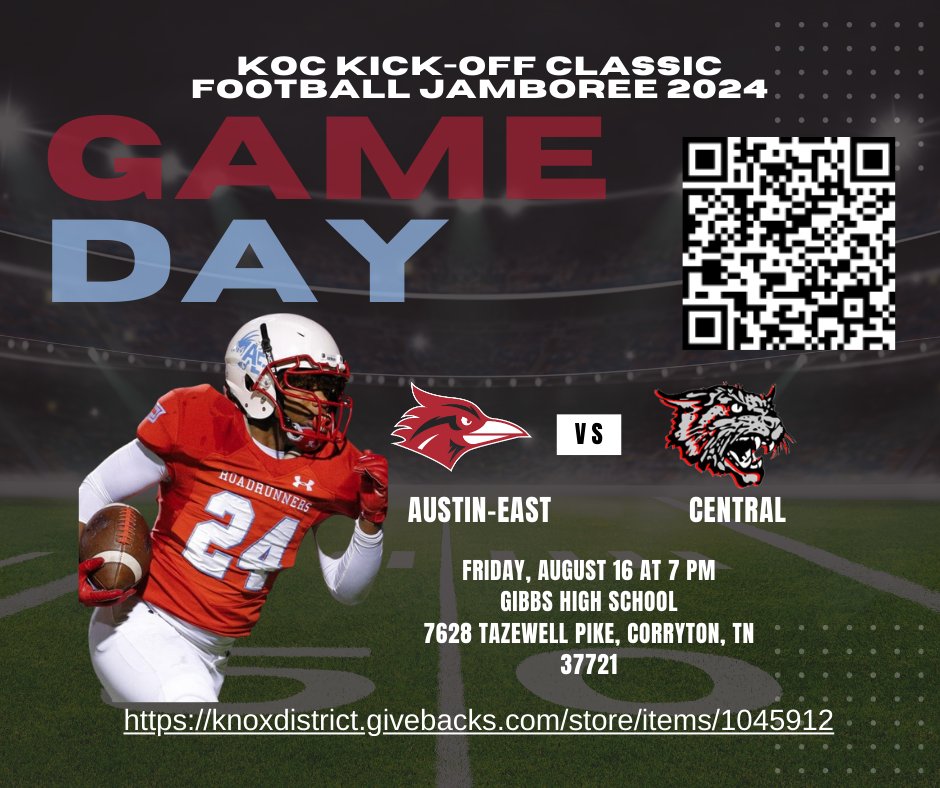 KOC Kick-Off Classic Jamboree 2024 this Friday, Aug 16 <a href="/7pm/">Huong Le</a>.
Scan the QR code and get your tix now!!