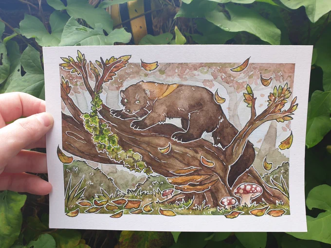 latest water colour paintings i did! i love doing these soo much. i might consider doing a few more to cover a few expenses this month 😊 