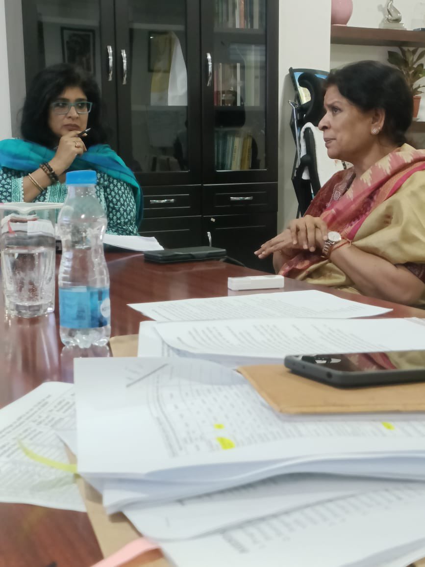 Happy to share that we Mobile Creches  have officially signed our partnership papers with the Women and Child Welfare Department, #Telangana! 

A heartfelt thank you to Madam Principal Secretary, Ms. Karuna Vakati, Director, Ms. Nirmala Kanthi Wesley, and the entire department