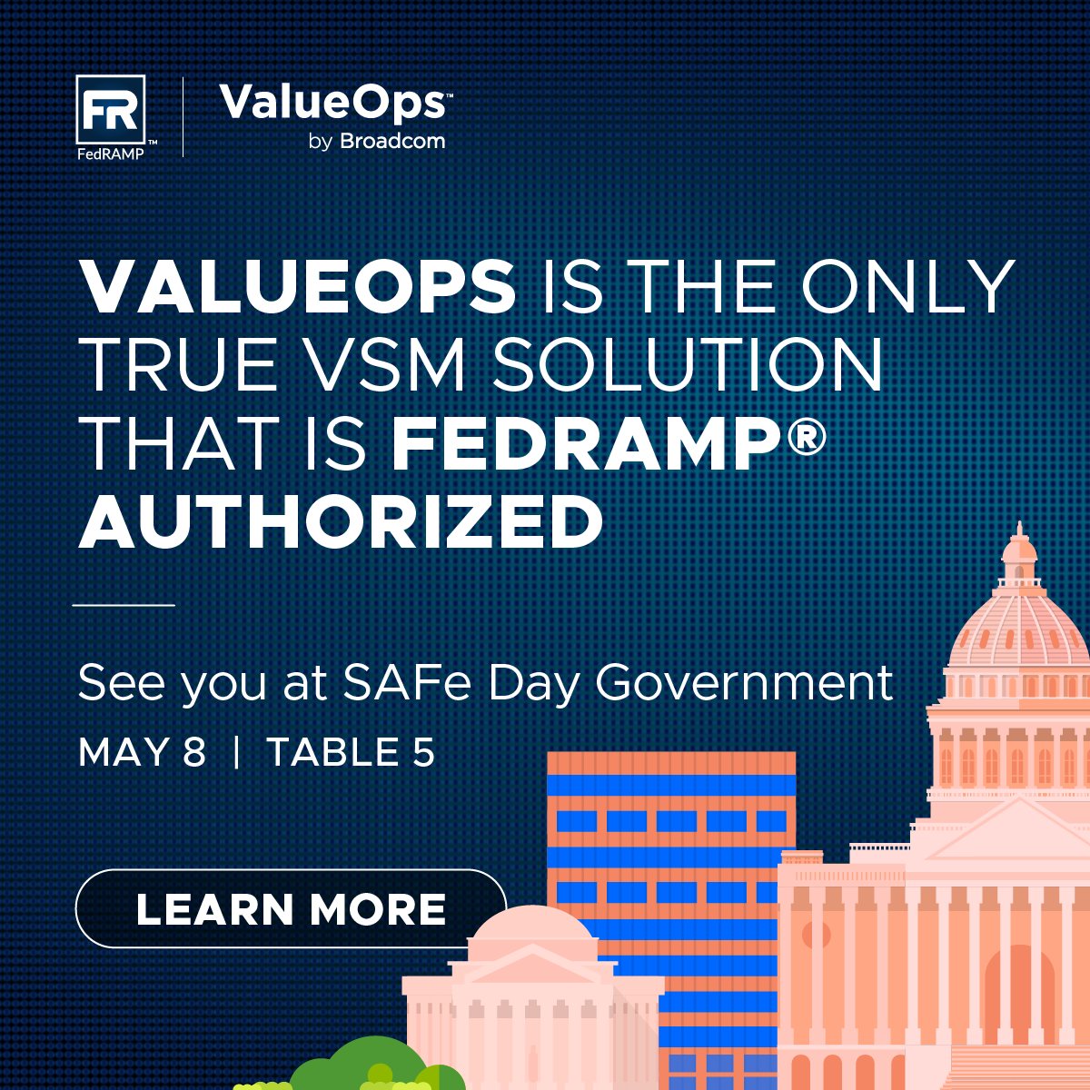 davidhoffmanpdx's tweet image. If you&apos;re heading to SAFe Day Government, come see us at Table 5!  We&apos;re excited to answer your VSM questions, share a ValueOps VSM demo and give you some goodies!
Learn more: academy.broadcom.com/valueops/value…