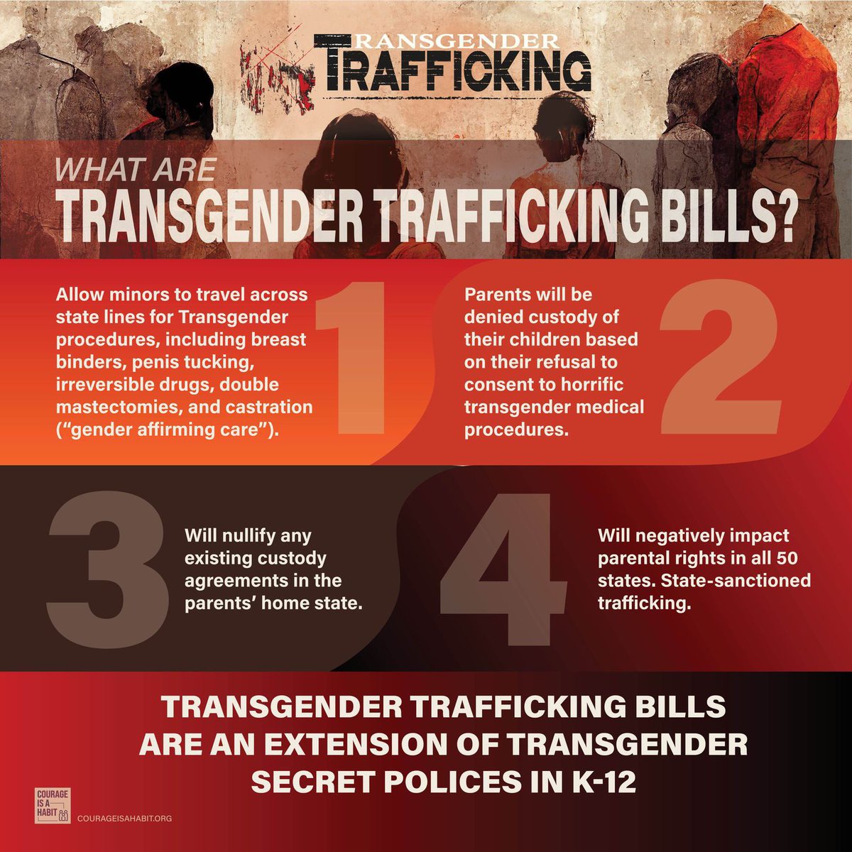 Courage Is A Habit tweet media