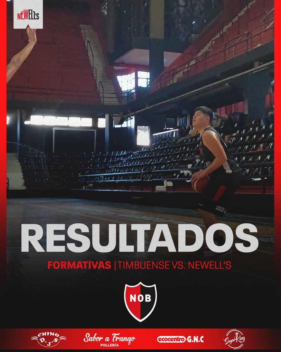 🏀 Nos ponemos al día y repasamos los resultados frente a Timbuense 

📆 Sábado 10/08
🆚 Timbuense
🏟️ Timbuense 

⛹🏼‍♂️ U13 - 22-59 ✅
⛹🏽‍♂️ U17 - 56-64 ✅

#NewellsCarajo🔴⚫