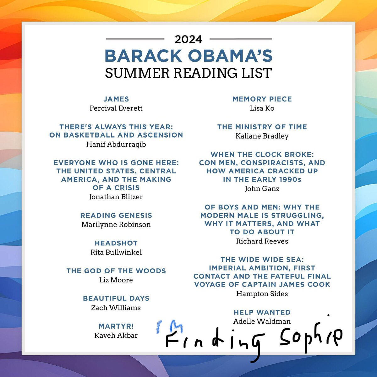 Can’t believe you’ve made it onto Barack’s list again <a href="/imranmahmood777/">Imran Mahmood</a> - congrats!