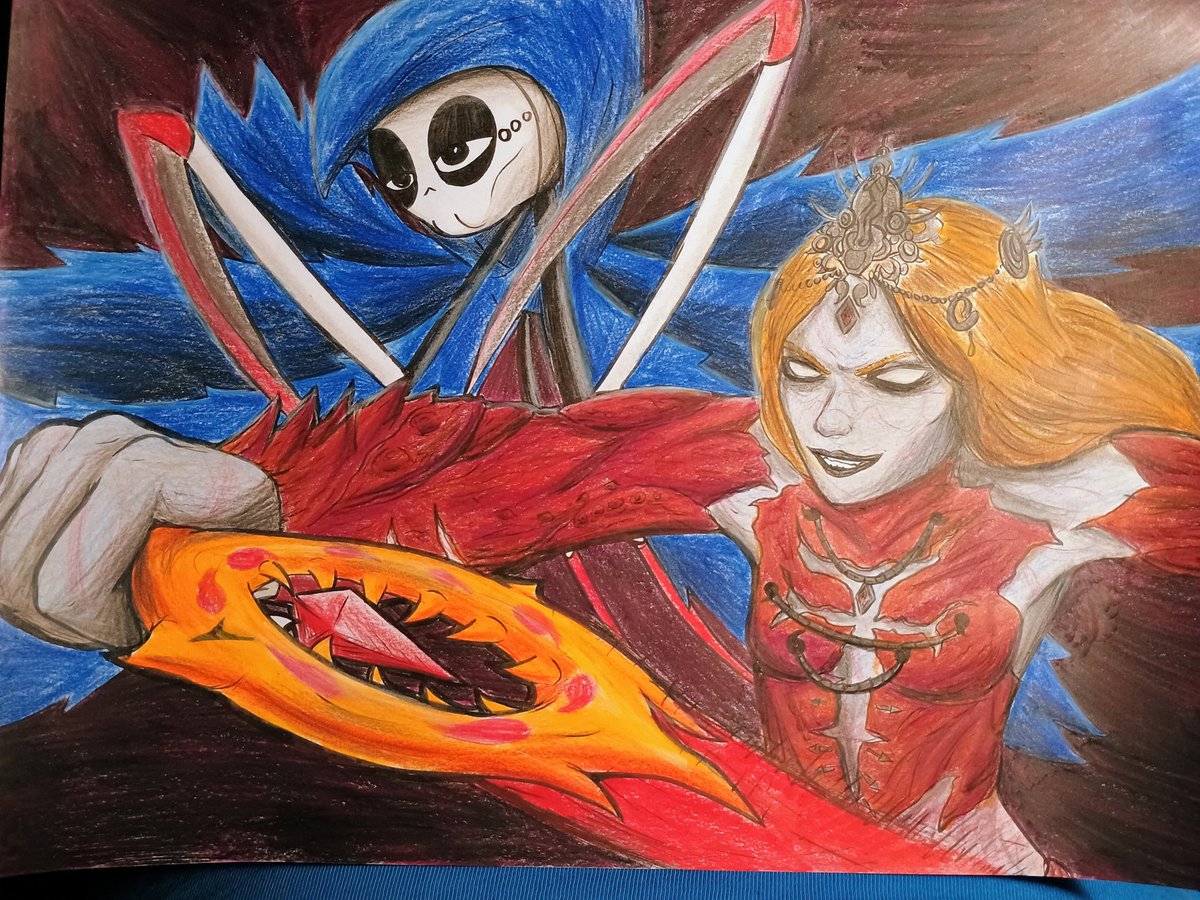 Xyphias_'s tweet photo. Dessin pour l'anniversaire de @Bhrak_ :) https://t.co/Zh78U3KjCl