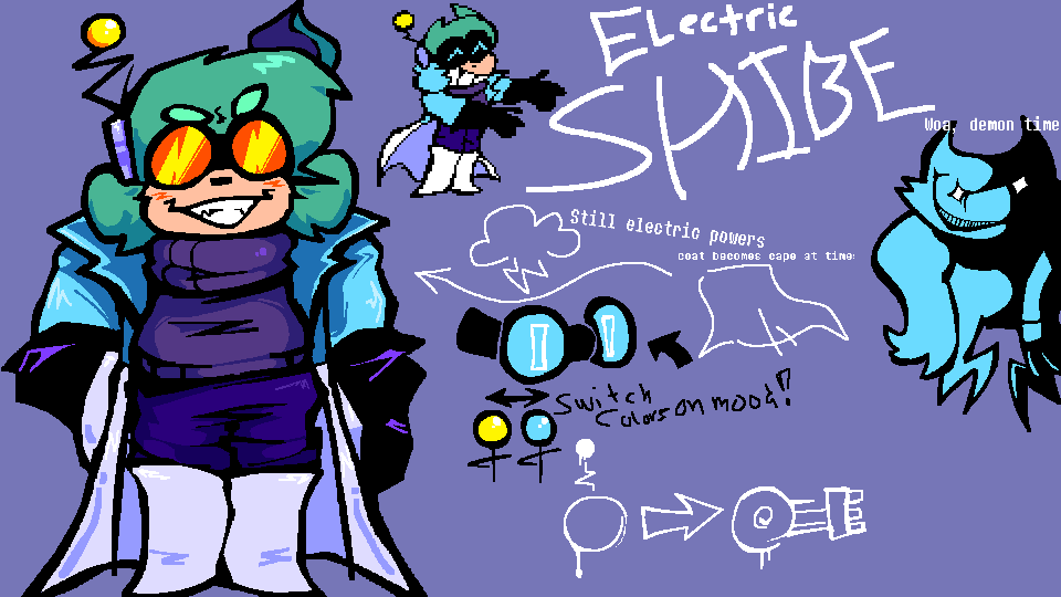 ElectricRipper's tweet photo. OC REDESIGN BUT TECHNICALLY THE OLD ONE IS STILL VALID https://t.co/n3RwmtICX9
