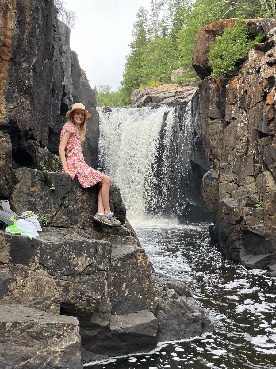 PasiekaOnPol's tweet photo. From climbing to the top of Sleeping Giant, to waterfalls and canoe trips, I had a fantastic few days in the beautiful riding of #ThunderBaySuperiorNorth. This #ONPoli on my #124Challenge #clarain124 is held by NDP MPP @LiseVaugeois https://t.co/OO03rJxafi
