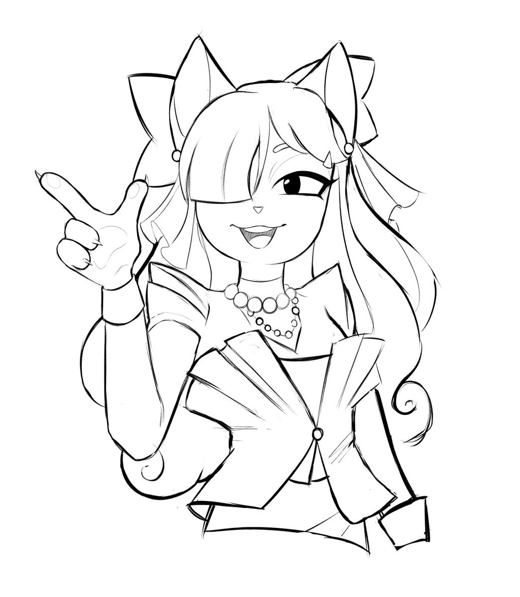 twizzlrowl's tweet photo. Sketch C0mm done for @Past3lBak3ry of her wonderful oc Evelyn! https://t.co/jMjLOX5EIu