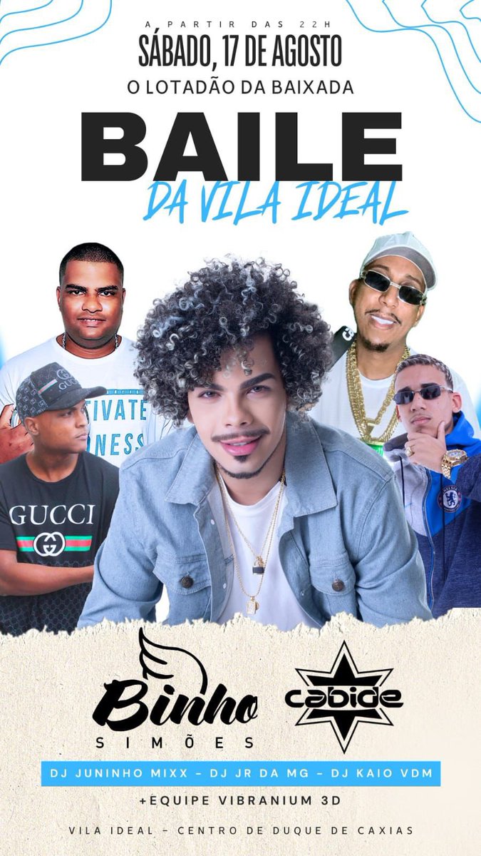 DJKAIOVDM's tweet photo. SABADÃO TEM BAILÃO DA VILA IDEAL 🇲🇽

CANTOR BINHO SIMÕES AO VIVO 🎶 https://t.co/XmS2vHjeHt