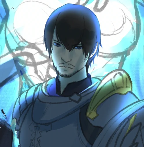 WIP for a new #FFXIV print! I'm praying this turns out okay in the end sobs 