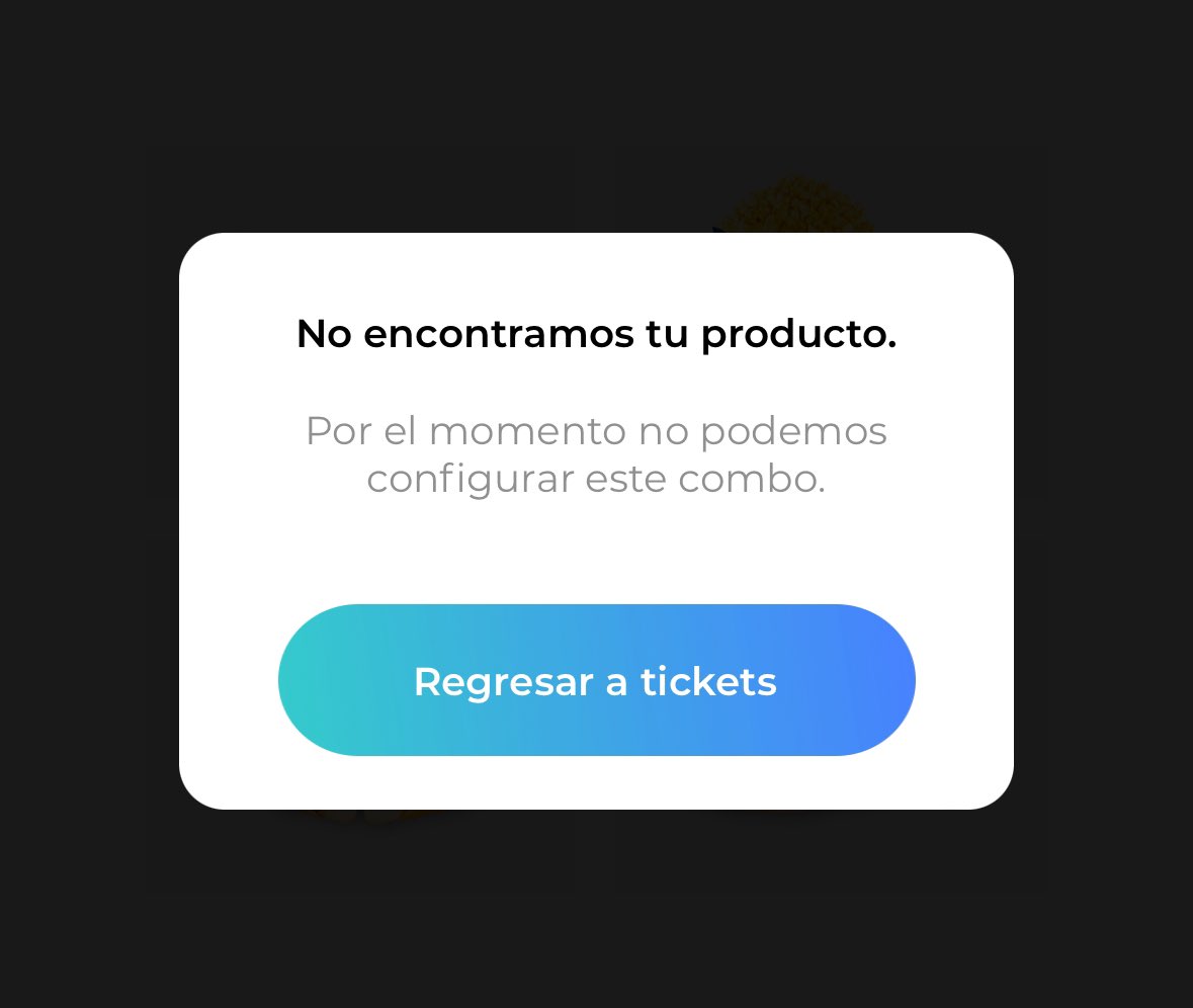 itzel_tuza's tweet photo. @Cinepolis aún continúa el erro en su App, no se pueden comprar un combo lunes, este error lleva más de un mes: https://t.co/jX2KrQOfUk