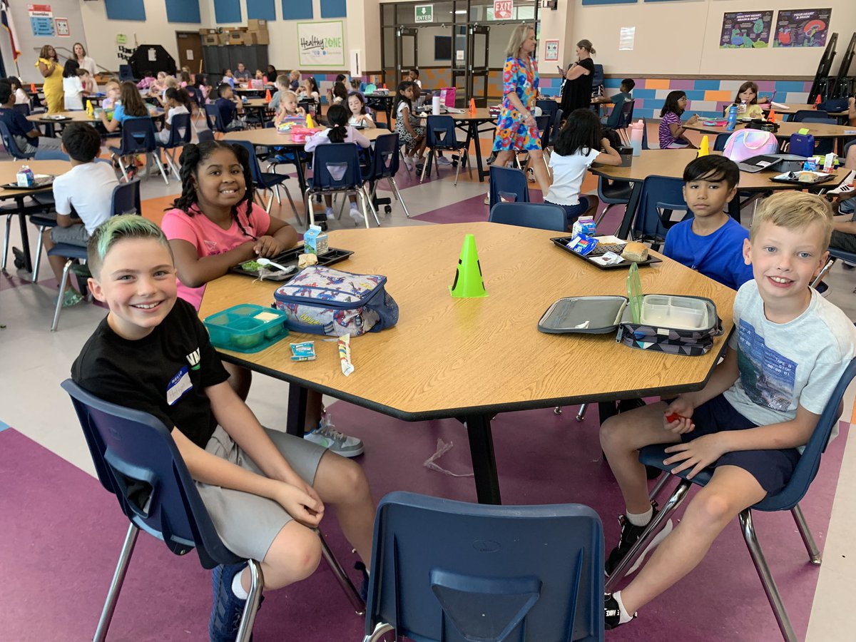 3rd graders did a great job of learning our Cafe Expectations.