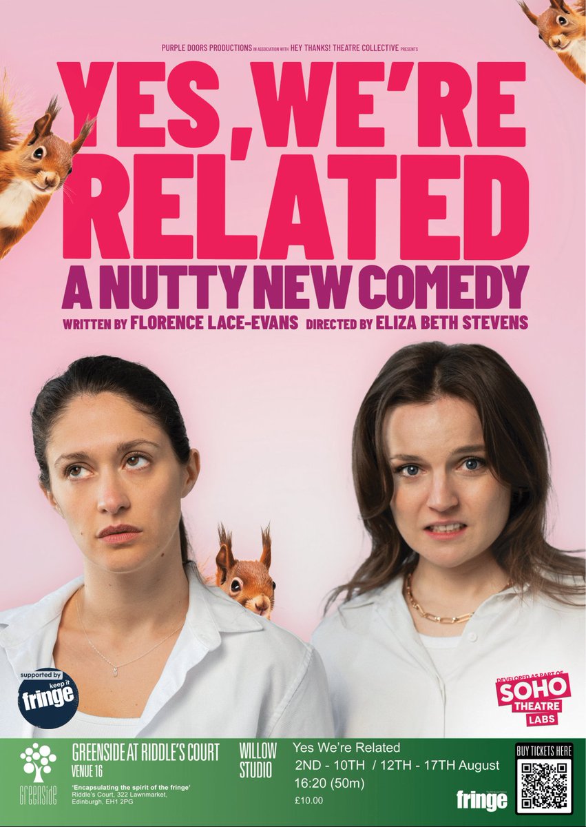 Purple Doors Productions - Yes, We're Related tweet media