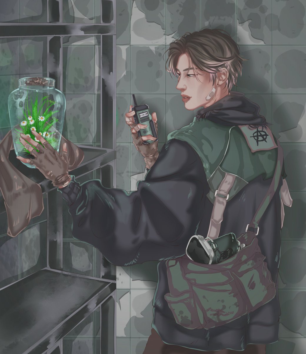 🌱 post-apoc #MINGI 
#ATEEZfanart