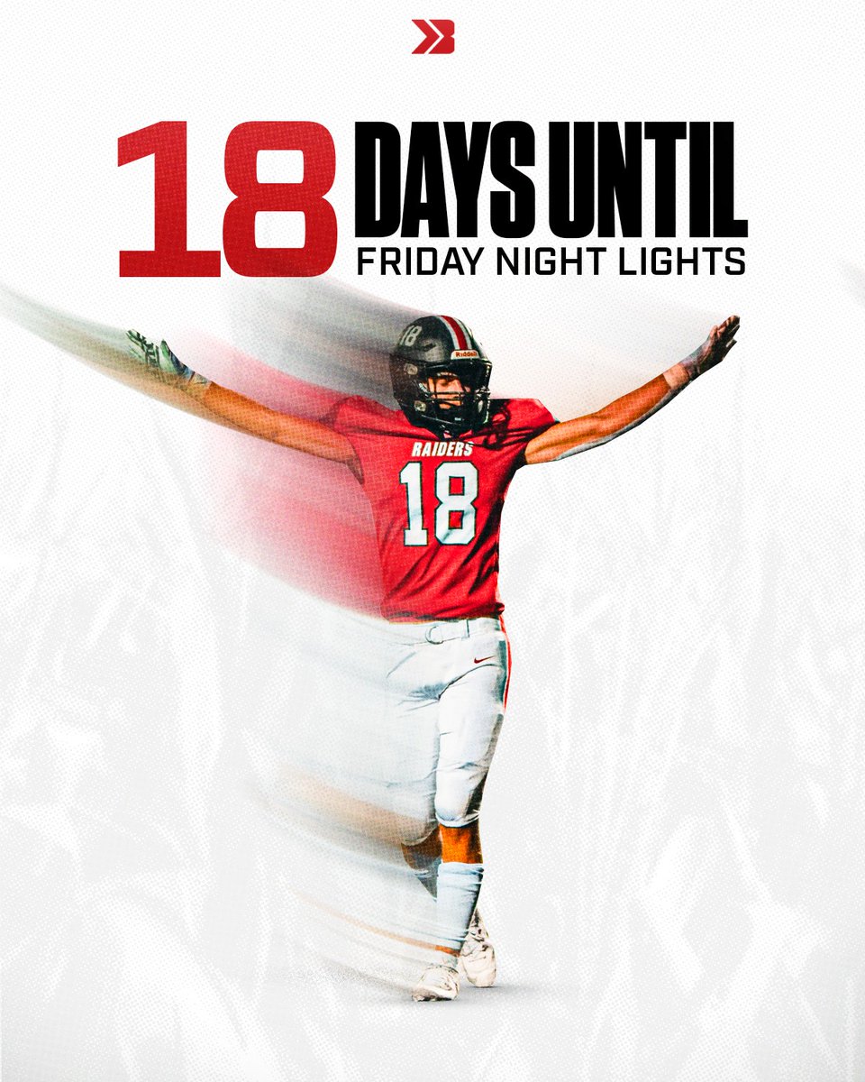 18 days to go! ⏳

#ihsaa #iahsfb