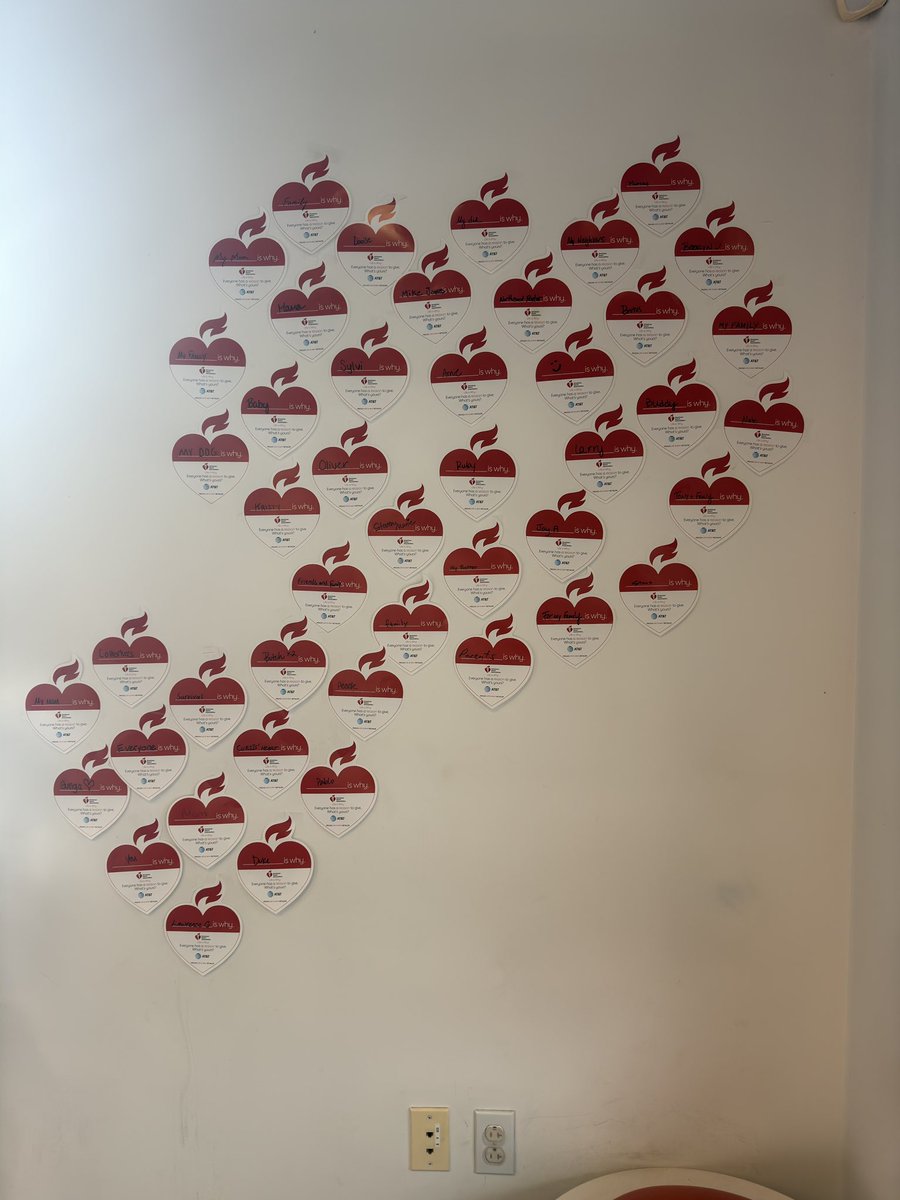 Deming &amp; Hale getting those AHA donations….. #ATTheartsAHA #LifeAtATT