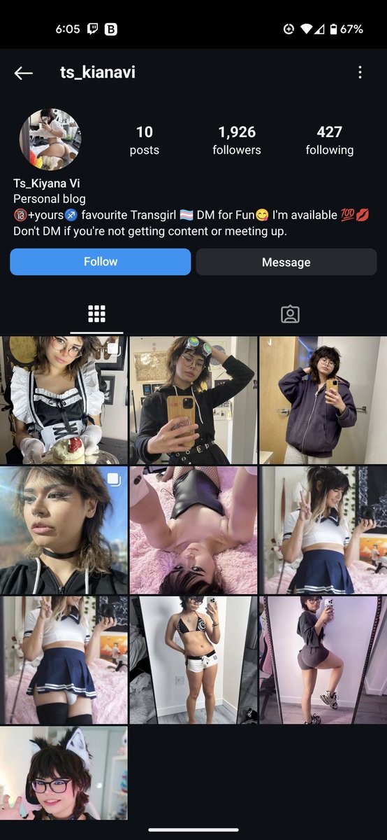 CallinTaz's tweet photo. @kianavi5 Is this actually you or is it a scammer? https://t.co/X2w4o2PMN2