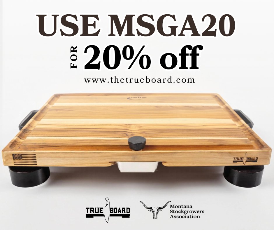 Transform your cooking space with the True Board's customizable and durable cutting boards. Use the code MSGA20 to save 20% on your order.

Shop at: thetrueboard.com