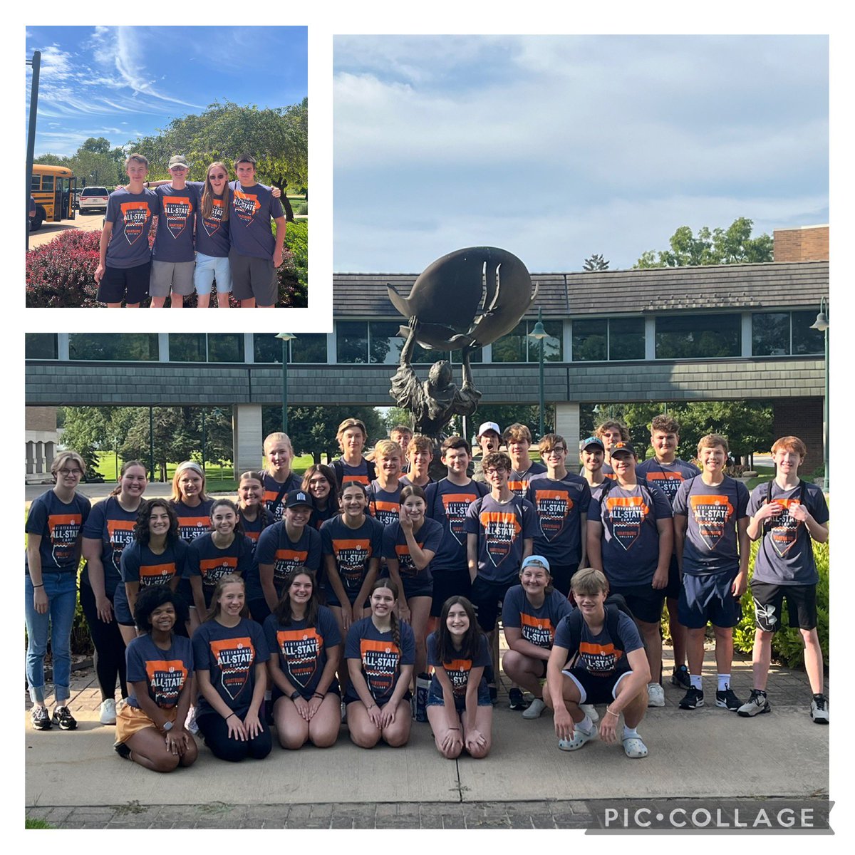 All-State Camps 2024 are in the books! Congrats to all of our students who have started the preparation process!  🎶