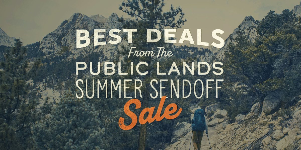 Best Deals for Hikers From the Public Lands Summer Send Off Sale 💰 buff.ly/3SG1vVi