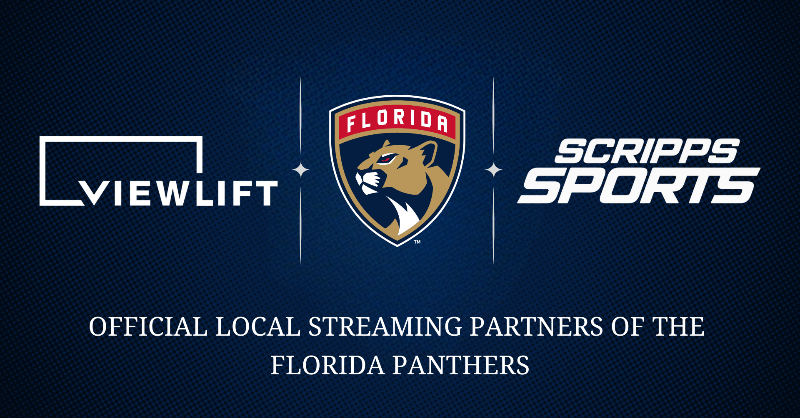 FlaPanthers's tweet photo. We’re excited to announce a strategic multi-year alliance with @viewlift to launch a new fan-centric direct-to-consumer streaming service!

This service will allow Panthers fans to stream all locally-available games live on major devices.