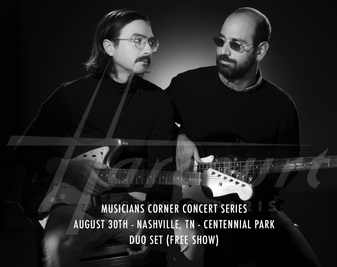 We’ll be playing a very RARE and SPECIAL and FREE duo set for <a href="/MusCornerNash/">Musicians Corner</a> in Centennial Park in NASHVILLE, TN on AUG 30! Come! Photo at studio harcourt circa 2020