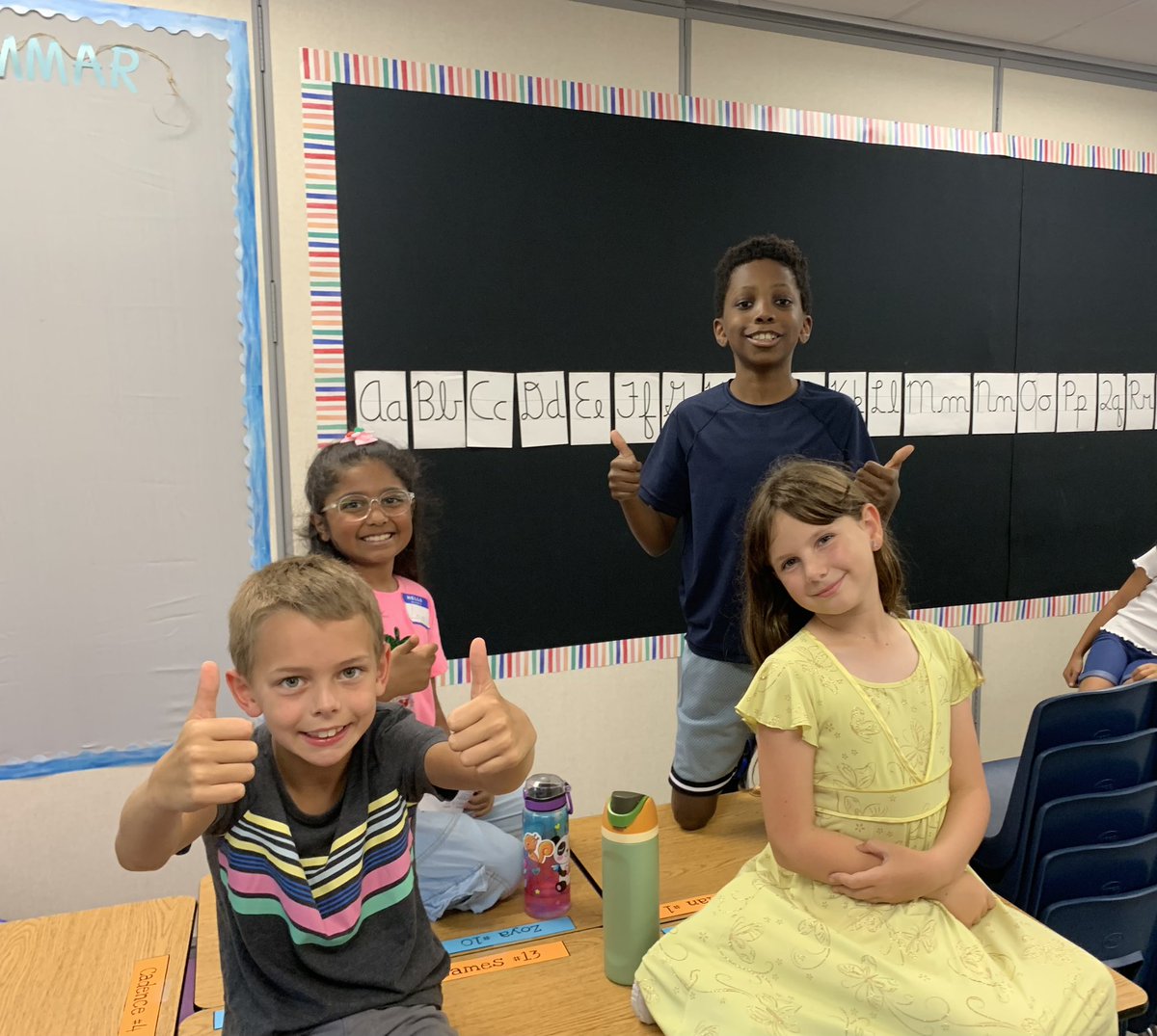 Getting to know our table groups.