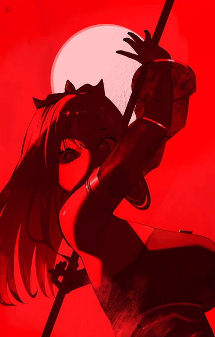 red #callillust 