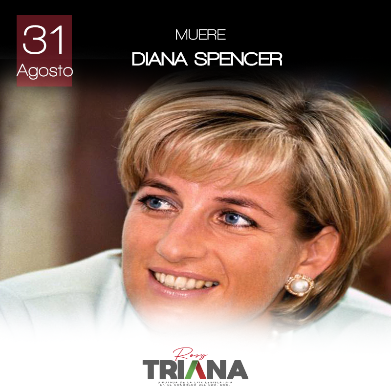 31 de agosto de 1997
Muere en un accidente Diana Spencer, princesa de Gales, más conocida como Lady Di.