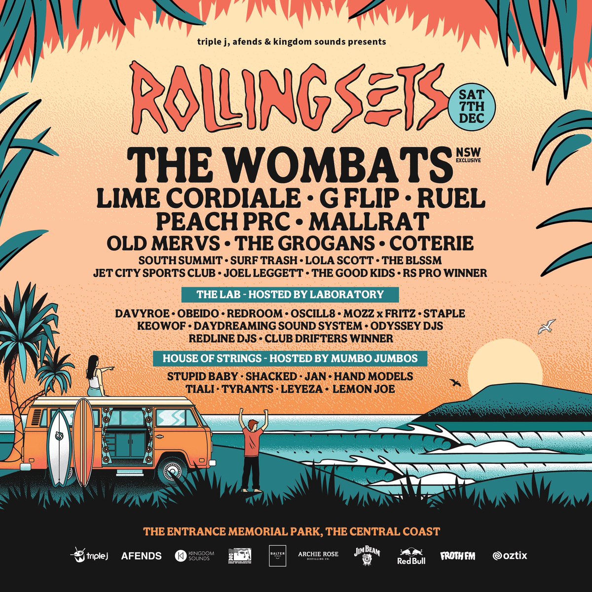 Aussies!! We are very excited to announce we are playing Rolling Sets on the Central Coast this December 
Register for presale&gt; tktrev.com/RollingSetsSig…. and your first chance of hearing something new!