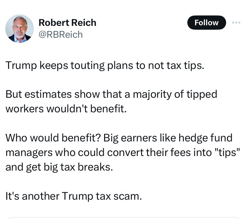 PSteinGtown's tweet photo. @RBReich This you ? https://t.co/1qDdivU1b0
