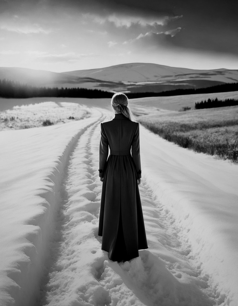 HowToSD's tweet photo. Generated using #fudukiMix in Cremage. Edited in GIMP.
#aiart #portrait #AIイラスト #aiartworks
#WinterWanderer #SolitudeInSnow #MonochromeMagic #WalkingAlone #SilentJourney #SnowyPath #ArtInNature #BlackAndWhiteArt #Contemplation #WinterLandscape #VisualStorytelling https://t.co/1t4cQ3MNlW