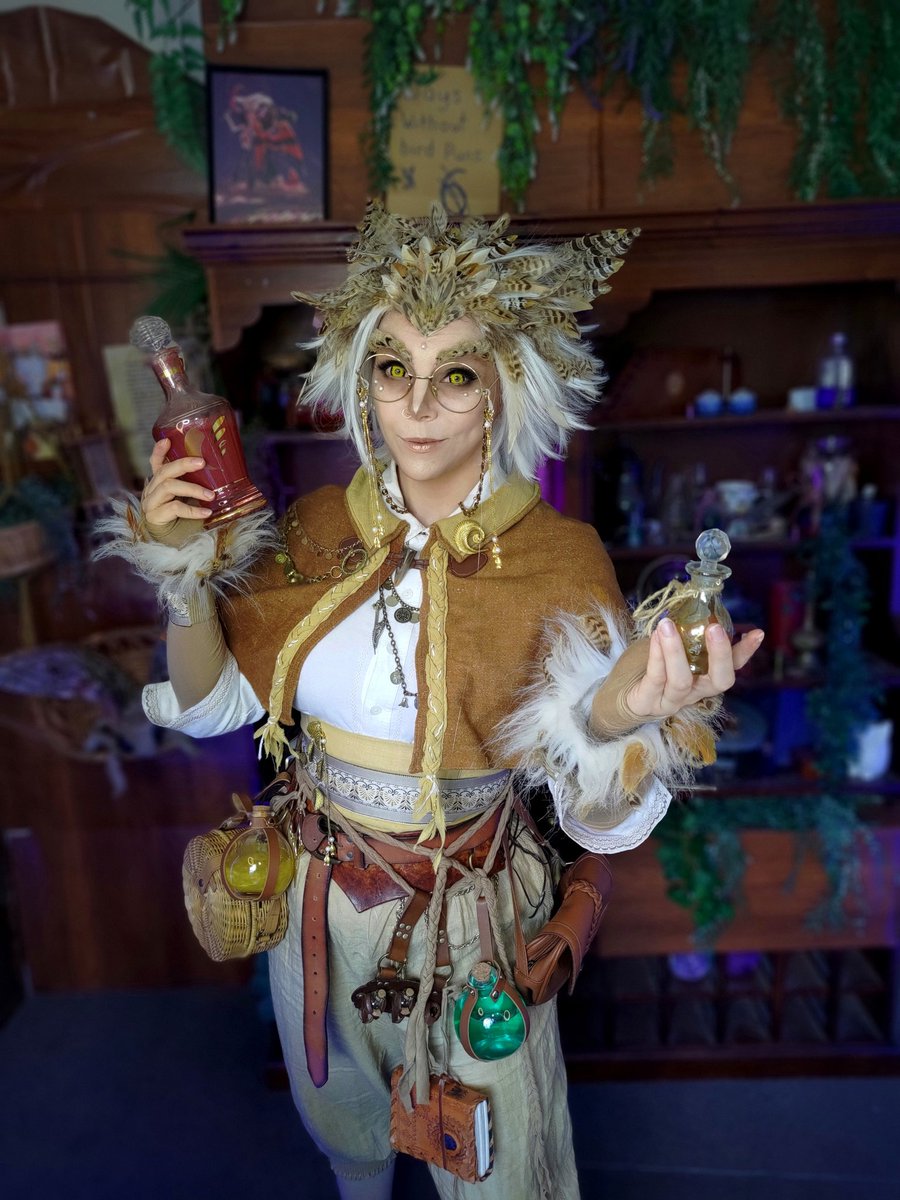 Made some upgrades (and a full YT video) on Juniper, the Owlchemist.