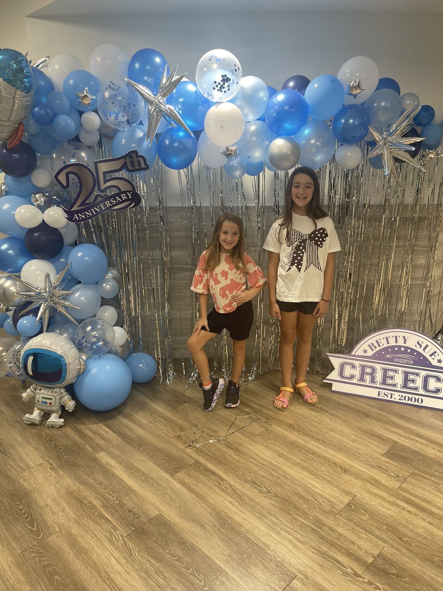 New year. New school. Girls will be going to one of my elementary feeder schools. Kinder and 5th grade, ready or not, here they come!!!