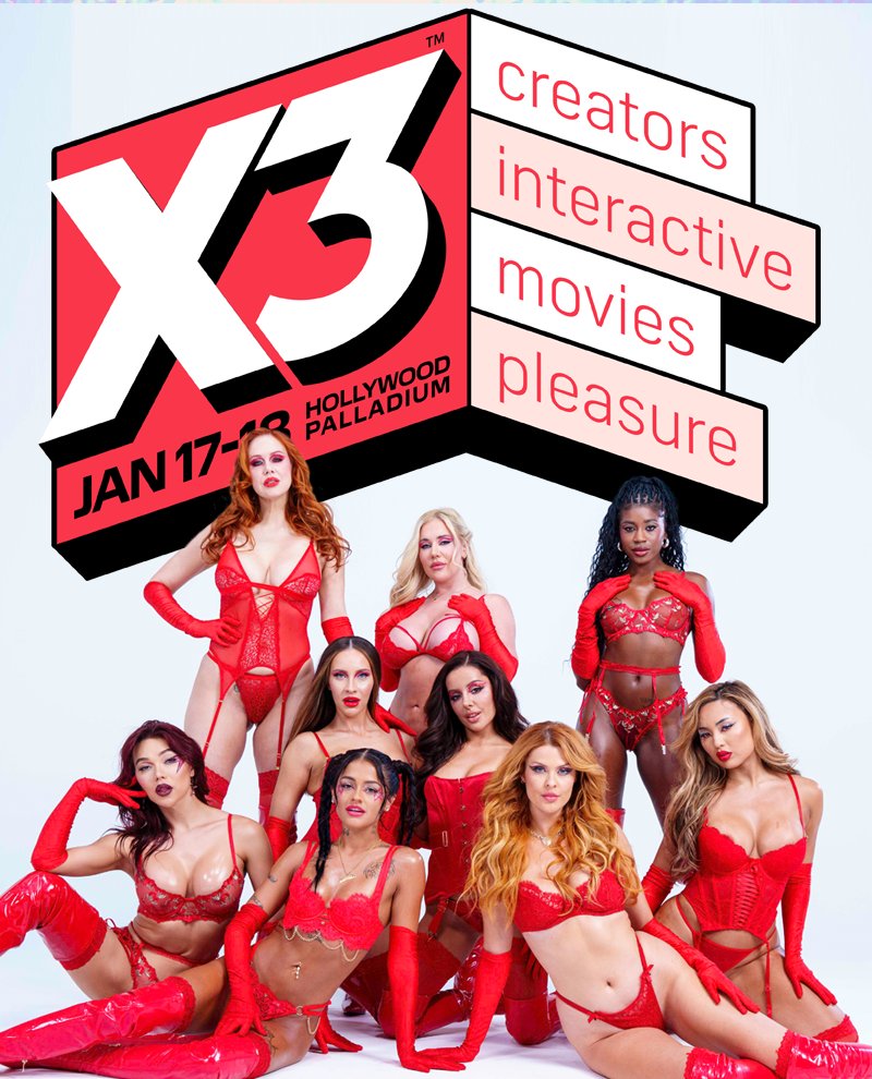XBIZ (@xbiz) on Twitter photo Video: X3 Expo Unveils All-Star Campaign for January 2025 Show 💫 <a href="/X3social/">X3 Expo // Jan 17-18, 2025</a> <a href="/vannabardot/">Vanna Bardot</a> <a href="/savannahbond__/">Savannah Bond</a> <a href="/EllyAfterDark/">Elly Clutch</a> <a href="/kazumisworld/">Kazumi</a> <a href="/TheNicoleKitt/">Nicole Kitt</a> <a href="/xxxforkeeps/">SHEFORKEEPS</a> <a href="/OhItsEmmaRose/">Emma🌹 Vegas in May</a> <a href="/KittyBaby_Cam/">Melissa Stratton</a> <a href="/MaitlandWard/">Maitland Ward Baxter</a>
xbiz.com/news/283249/vi… Video: X3 Expo Unveils All-Star Campaign for January 2025 Show 💫 <a href="/X3social/">X3 Expo // Jan 17-18, 2025</a> <a href="/vannabardot/">Vanna Bardot</a> <a href="/savannahbond__/">Savannah Bond</a> <a href="/EllyAfterDark/">Elly Clutch</a> <a href="/kazumisworld/">Kazumi</a> <a href="/TheNicoleKitt/">Nicole Kitt</a> <a href="/xxxforkeeps/">SHEFORKEEPS</a> <a href="/OhItsEmmaRose/">Emma🌹 Vegas in May</a> <a href="/KittyBaby_Cam/">Melissa Stratton</a> <a href="/MaitlandWard/">Maitland Ward Baxter</a>
xbiz.com/news/283249/vi…