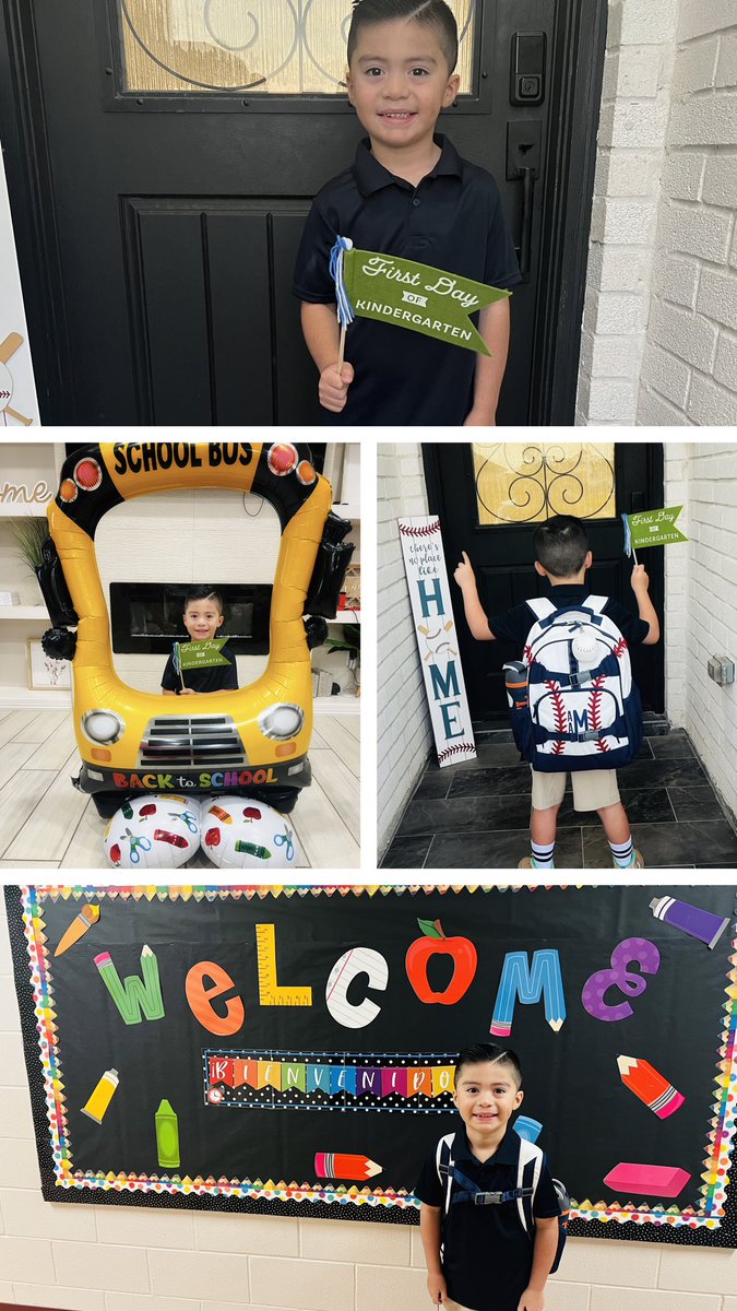 My little boy started Kindergarten today! Where does the time go? He's growing up so quickly! <a href="/RanchoVerdeElem/">Rancho Verde</a>