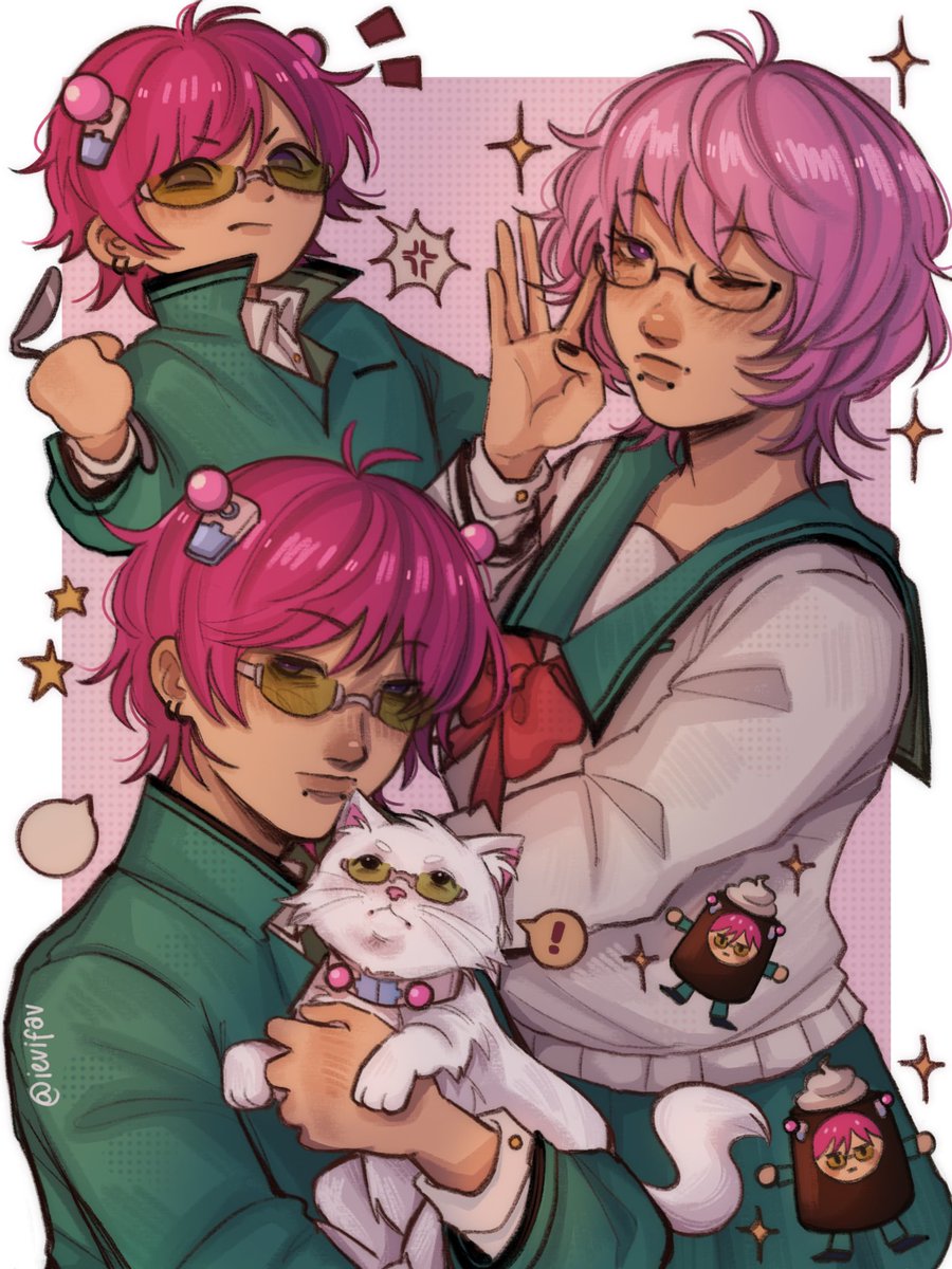 Ievifav's tweet photo. SAIKI 💖 #saikik https://t.co/j7zEvEpGvB
