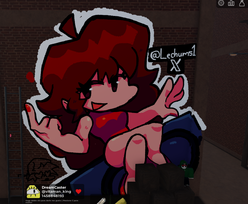 I made gefe on boblox