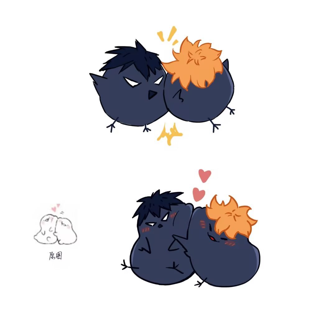 eRye___'s tweet photo. #kagehina #影日 #Haikyuu https://t.co/7iSVTpaJfJ